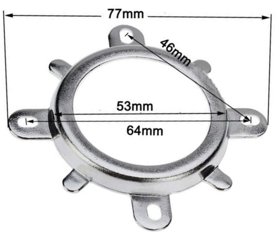 soporte lente Cristal 44.5mm